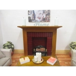 Dolls House Picture French Street Scene 1:12 Scale Miniature Wall Decor Accessory