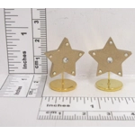 Dolls House Christmas Decoration Gold Stars 1:12th Scale Miniature