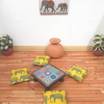 Dolls House Table Moroccan Style Handmade Low Coffee Occasional Miniature Furniture 1:12 Scale