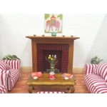 Dolls House Picture Elephant 1:12 Scale Miniature Wall Art Decor