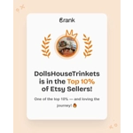 Dolls House Mirror Owl Shape Silver Coloured Frame 1:12th Scale Miniature Accessories