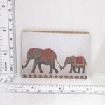 Dolls House Elephants Picture 1:12 Scale Miniature Wall Art