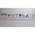 Dolls House Bunting Miniature Seaside Beach House Hut 10 Wood Flags 1:12 Scale