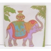 Dolls House Elephant Picture Miniature Wall Decor 1:12 Scale