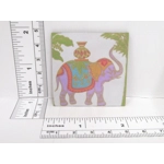 Dolls House Elephant Picture Miniature Wall Decor 1:12 Scale