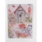 Dolls House Picture Cottage Garden Miniature Wall Decor 1:12 Scale