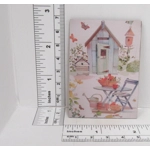 Dolls House Picture Cottage Garden Miniature Wall Decor 1:12 Scale