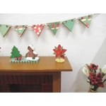 Dolls House Christmas Bunting 1:12 Scale Miniature Garland Decoration