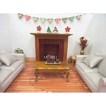 Dolls House Christmas Bunting 1:12 Scale Miniature Garland Decoration