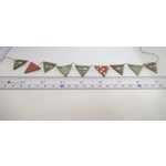 Dolls House Christmas Bunting 1:12 Scale Miniature Garland Decoration