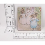 Dolls House Nursery Picture Tom Kitten Peter Rabbit 1:12 Scale Miniature Wall Decor
