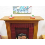 Dolls House Christmas Candles Miniature Xmas Decorations 1:12 Scale