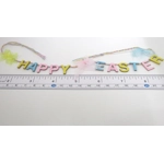 Dolls House Easter Garland Pink Yellow and Blue Miniature Decoration 1:12 Scale