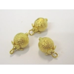 Dolls House Christmas Tree Decorations 12 Red Green & Gold Miniature Baubles 1:12th Scale