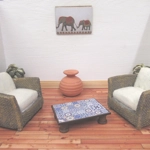 Dolls House Table Moroccan Style Handmade Low Coffee Occasional Miniature Furniture 1:12 Scale