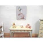 Dolls House Nursery Picture Jemima Puddle Duck Peter Rabbit Theme Miniature Wall Art 1:12 Scale