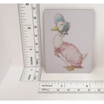 Dolls House Nursery Picture Jemima Puddle Duck Peter Rabbit Theme Miniature Wall Art 1:12 Scale