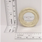 Dolls House Mirror Vintage Style Miniature Cream Gold 1:12 Scale Bedroom Bathroom Accessories