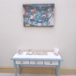 Dolls House Dream Word White and Gold Colours 1:12th Scale Miniature Accessories