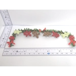 Dolls House Christmas Garland Gingerbread Men 1:12 Scale Miniature Fireplace Decoration