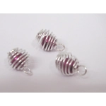 Dolls House Christmas Tree Decorations 12 Purple Silver Miniature Baubles 1:12th Scale