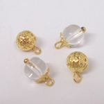 Dolls House Christmas Tree Decorations 12 Red White Gold Miniature Baubles & Trinkets 1:12th Scale