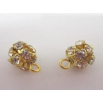 Dolls House Christmas Tree Decorations 12 Red Gold Baubles and Trinkets Miniature Ornaments 1:12th S