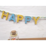 Dolls House Happy Easter Miniature Garland Decoration 1:12th Scale