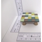 Dolls House Table Tiled Low Coffee Occasional Miniature Furniture 1:12 Scale