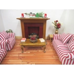 Dolls House Christmas Candles Xmas Miniature Decor Accessories 1:12 Scale