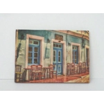 Dolls House Picture Street Cafe 1:12 Scale Miniature Wall Decor