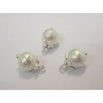 Dolls House Christmas Tree Decorations 12 Red Green Silver Miniature Baubles 1:12th Scale