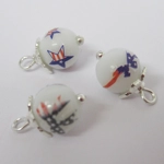 Dolls House 4th July Tree Ornaments 12 Miniature Baubles and Stars 1:12th Scale