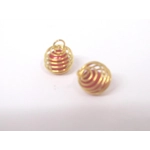Dolls House Christmas Tree Decorations 12 Red & Gold Miniature Baubles and Trinkets 1:12th Scale