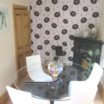 Dolls House Candles Floating in a Glass Bowl 1:12 Scale Miniature Table Ornament