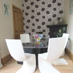 Dolls House Candles Floating in a Glass Bowl 1:12 Scale Miniature Table Ornament