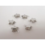 Dolls House Christmas Tree Decorations 12 Filled Glass Baubles & Silver Coloured Stars 1:12th Scale