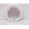 Dolls House Mirror Round White Frame 1:12 Scale Miniature Accessories