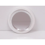 Dolls House Mirror Round Whi..