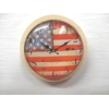 Dolls House Clock USA Flag Vintage Miniature Wall Decor 1:12 Scale