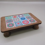 Dolls House Table Moroccan Style Handmade Low Coffee Occasional 1:12 Scale Miniature Furniture