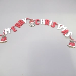 Dolls House Merry Christmas Garland Miniature Xmas Decoration 1:12 Scale