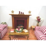 Dolls House Christmas Decoration Gold Stars 1:12th Scale Miniature