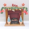 Dolls House Christmas Garland Noel Miniature Fireplace Decoration 1:12 Scale