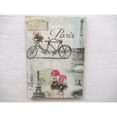 Dolls House Picture Paris France Miniature Wall Decor 1:12 Scale