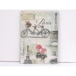 Dolls House Picture Paris France Miniature Wall Decor 1:12 Scale