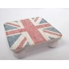 Dolls House Table British UK Flag Design Low Coffee Occasional 5cm x 5cm Miniature 1:12 Scale