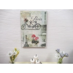 Dolls House Picture Paris France Miniature Wall Decor 1:12 Scale