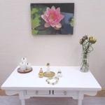 Dolls House Perfume Bottles Gold Colour with Necklace and Tray Miniature Accessories 1:12 Scale