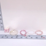 Dolls House Dressing Table Set 3 Necklaces with Tray and Tissue Box Miniature Accessories 1:12 Scale